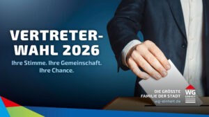 Mehr über den Artikel erfahren Vertreterwahl 2026 – Deine Stimme. Deine Gemeinschaft. Deine Chance.