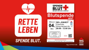 Mehr über den Artikel erfahren Blutspenden – Leben retten!     4. März 2026