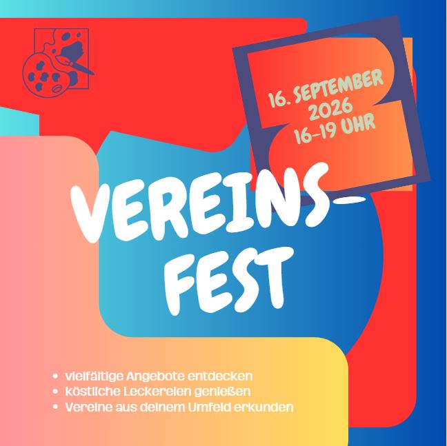 Vereinsfest - Nachholtermin