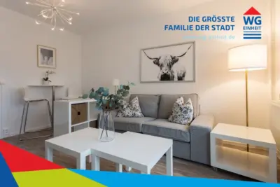 Einziehen und wohlfühlen – hübsch möblierte Wohnung in super Lage, Otto-Hofmann-Str. 13, 09122 Chemnitz