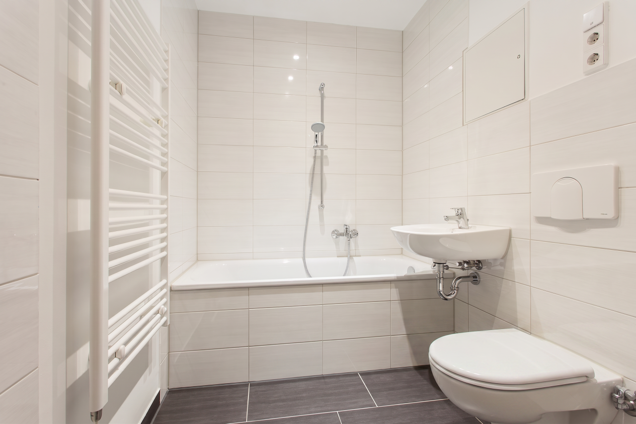 Bathroom in the model home—Make it your own! We'll customize it for you!