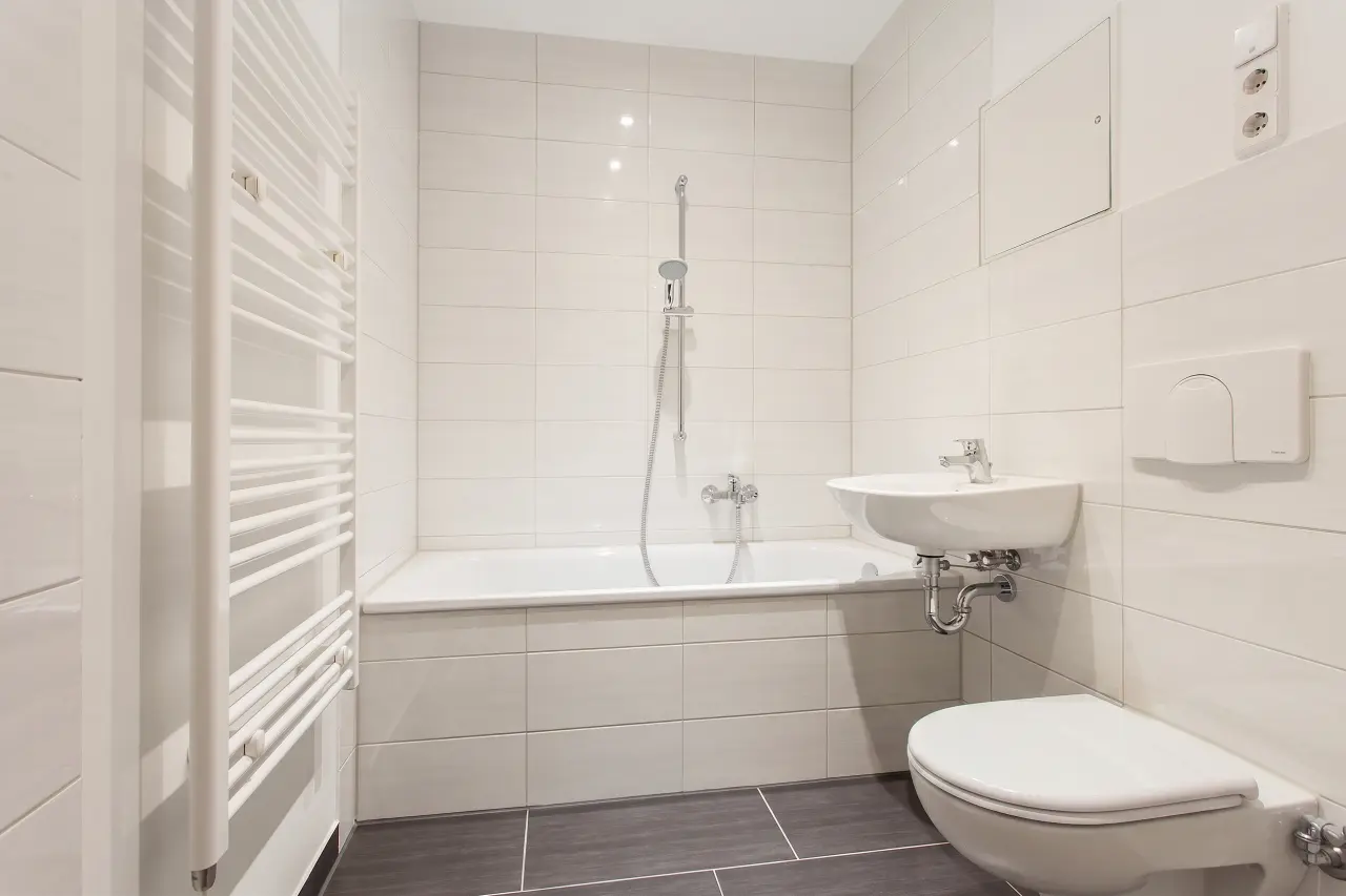Bathroom in the model home—Make it your own! We'll customize it for you!