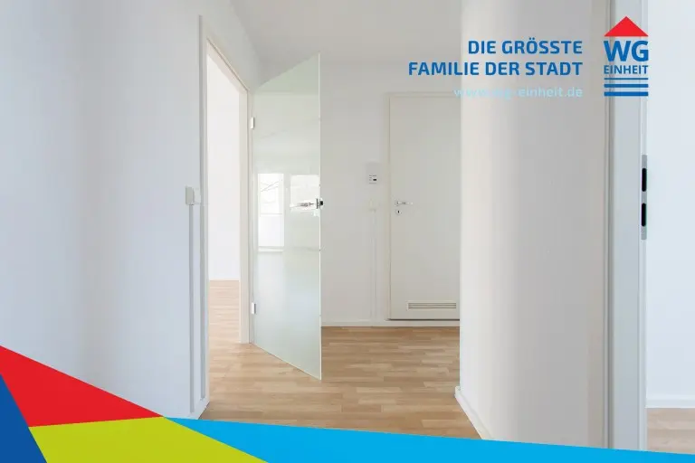 Titelbild - 3-Raum-Wohnung mit Tageslicht-Küche und Balkon