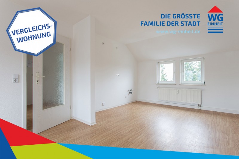 Open-plan living area - top floor and yet easy to furnish