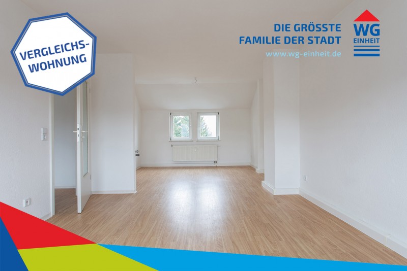 Open-plan living area - top floor and yet easy to furnish