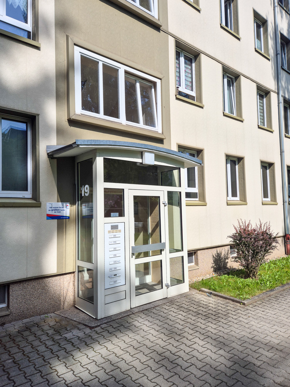 Entrance - Altchemnitz: close to the center and green