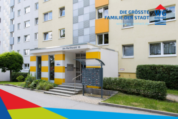 Perfect 1-room apartment with walk-in shower and glazed XXL balcony, Am Harthwald 16, 09123 Chemnitz