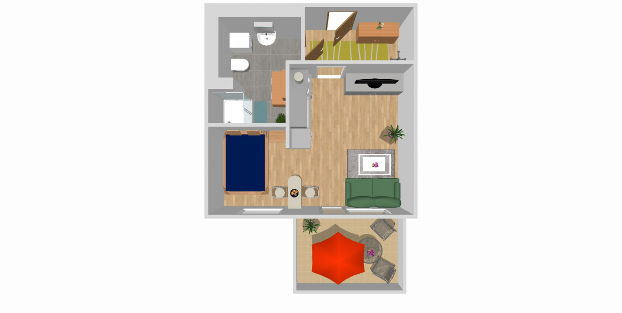 Floor plan - individuality and community - senior living with both