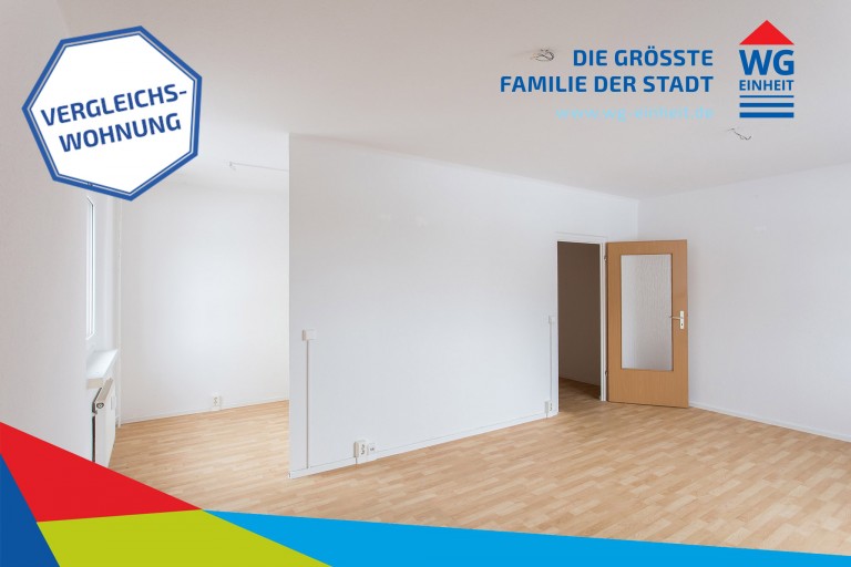 Titelbild - Schöne 1-Raumwohnung mit offenem Grundriss und Ausblick