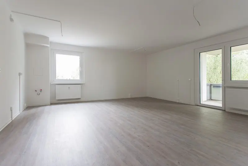 Wohnzimmer - 5-Zimmer-Wohnung mit viel Platz für Kinder, Hobbys, Haustier