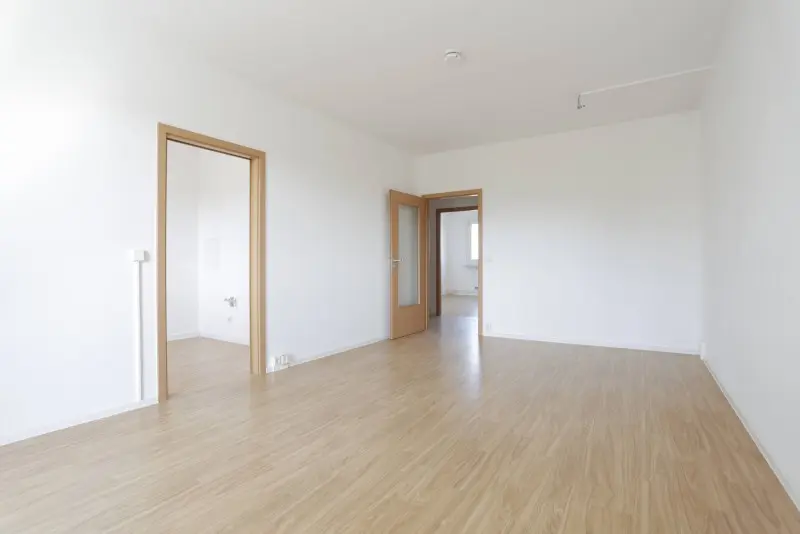 Wohnzimmer - 2 Zimmer, großer sonniger Balkon und Tageslichtküche