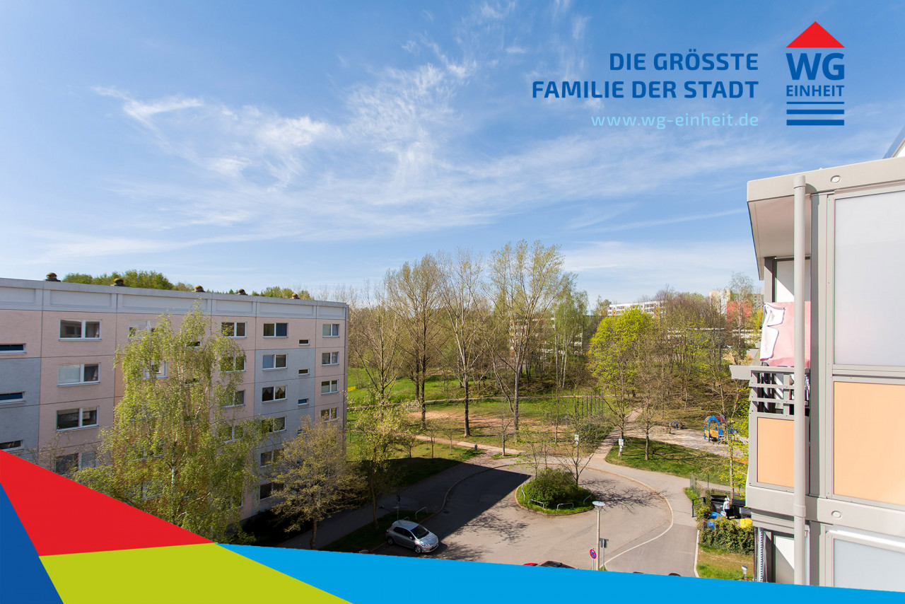 Ausblick auf den Harthwald - 3-Raum Whg. wird für Sie neu saniert !