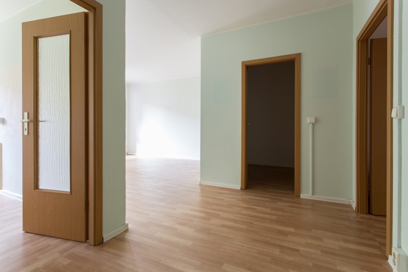 Living room with storage room - family apartment with 5 % child discount per child