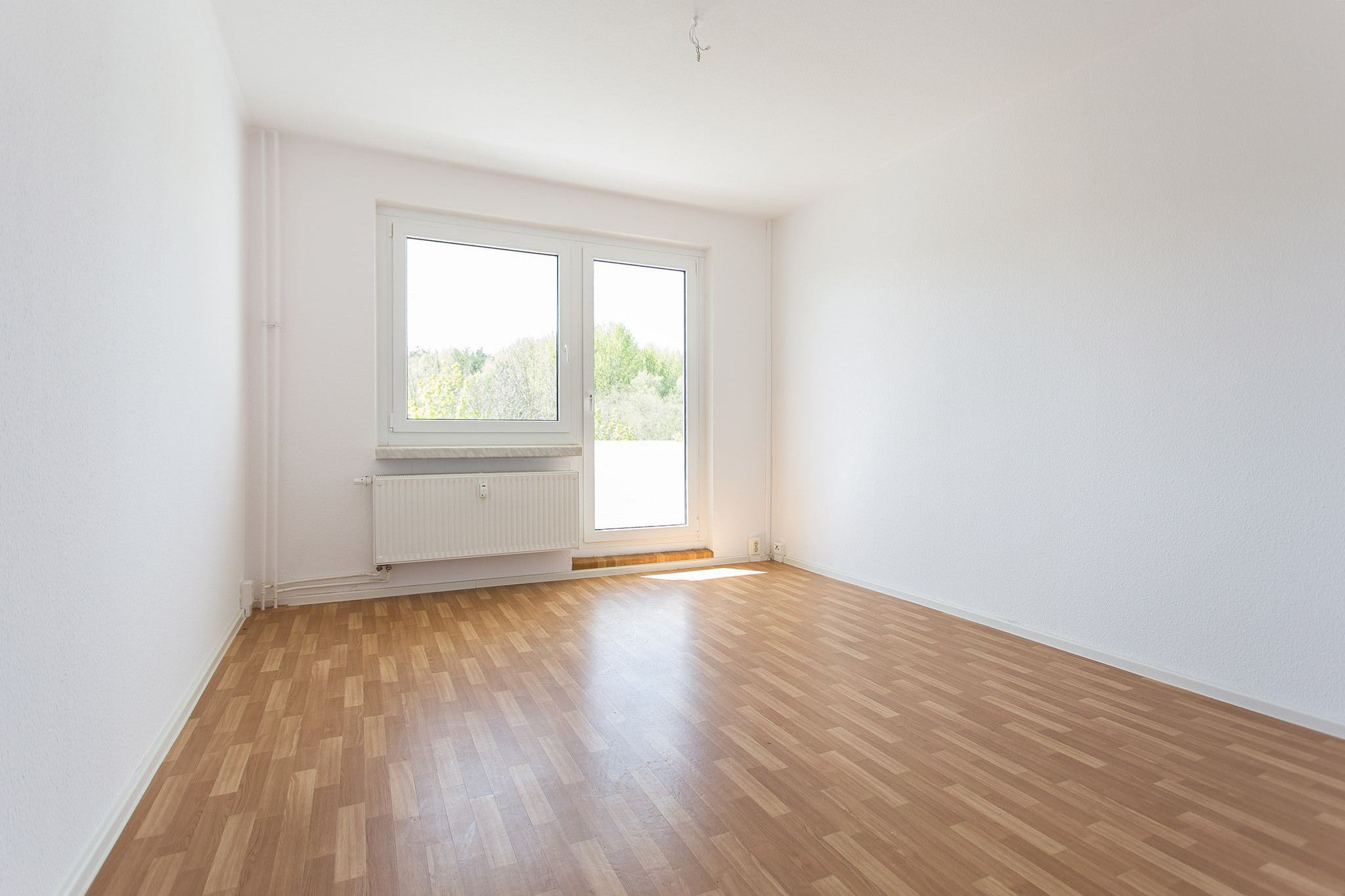 Wohnzimmer - Traumhafter Ausblick ins Grüne