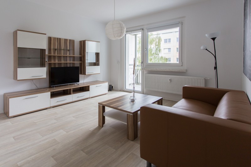 Wohnzimmer - Businesswohnen in Chemnitz – wohlfühlen wie Zuhause!