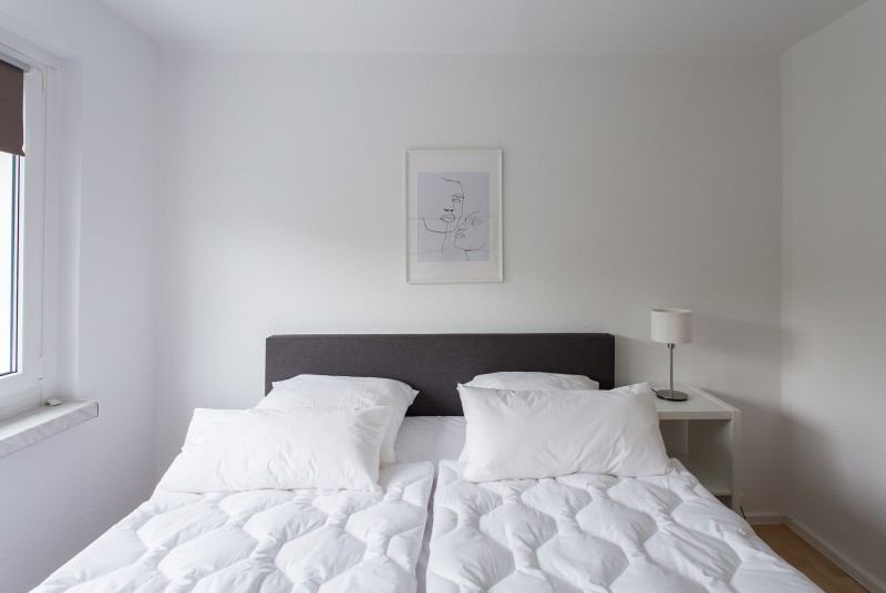 Schlafzimmer - Businesswohnen in Chemnitz – wohlfühlen wie Zuhause!