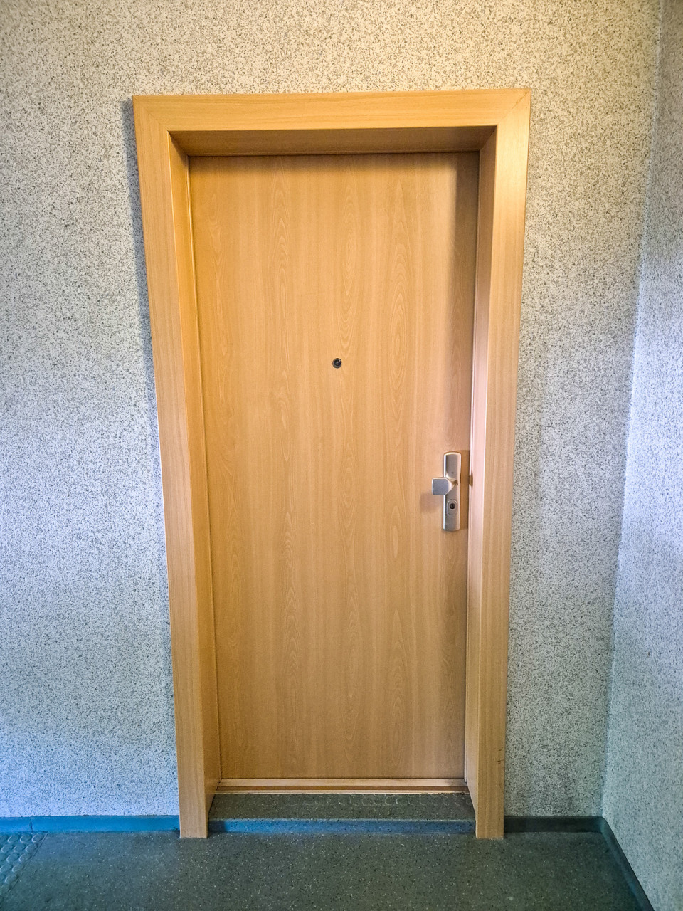 Wohnungstür - Neuer Boden, frisch tapezierte Wände – Erstbezug nach Renovierung * 3 Räume in Markersdorf Nord