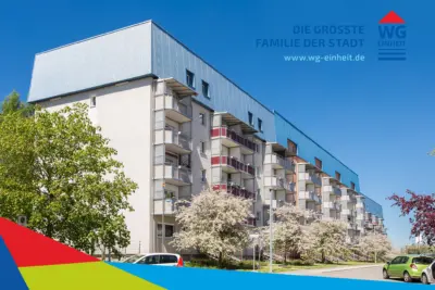 *Beautiful 2-room apartment in a green neighborhood seeks new tenants*, Johannes-Dick-Str. 30, 09123 Chemnitz