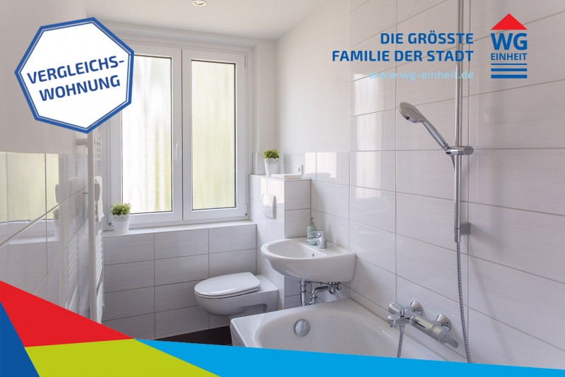 Vergleichswohnung Badezimmer - Erstbezug nach Renovierung – hier wird alles neu gemacht