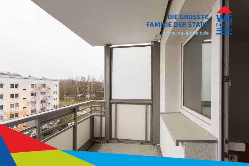 Balkon - 3-Raumwohnung in super Lage für eine kleine Familie