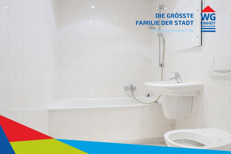 Bad mit Wanne - 3-Raumwohnung in super Lage für eine kleine Familie