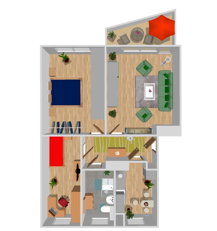 Grundriss - Alles neu – Sie sind Erster!