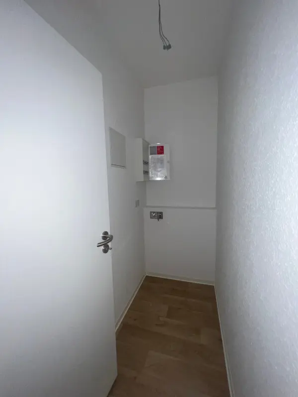 Storage room with WA connection - first occupancy after modernization with elevator