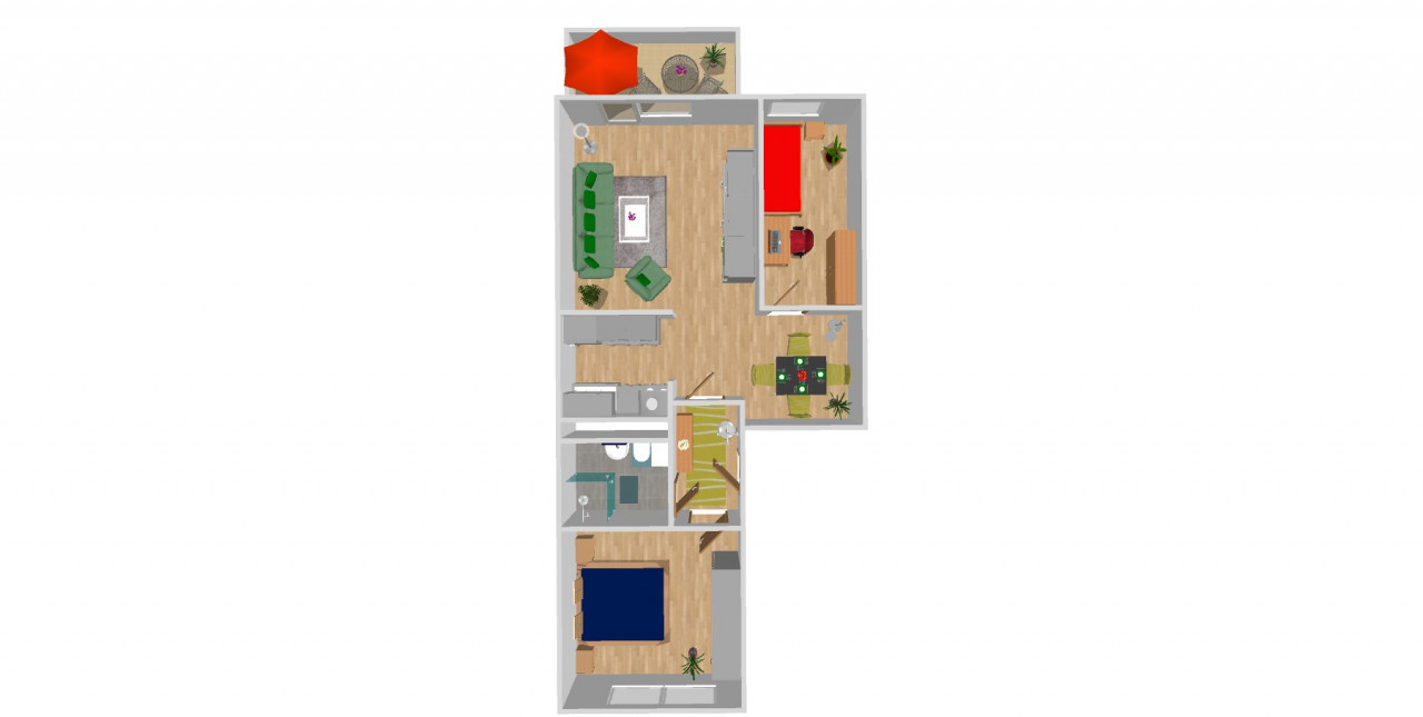 Schöne 3-Zimmer-Wohnung in Markersdorf - Photo 3