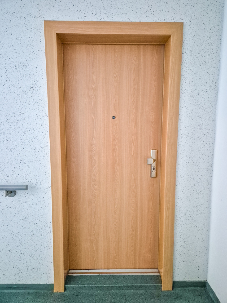 Front door - Beautiful 3-room apartment in Markersdorf