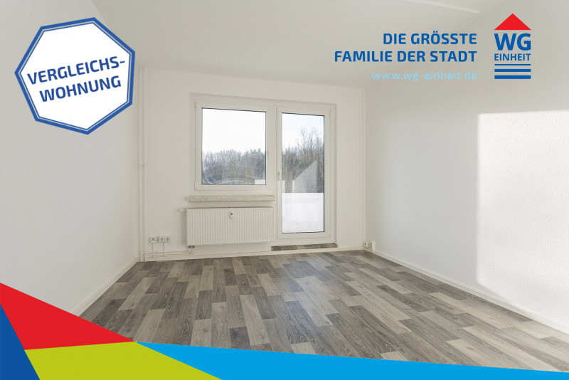 Wohnzimmer- Vergleichswohnung - Aufgepasst: Hier wird für Sie ausgebaut! Erstbezug – nach Ihren Wünschen!