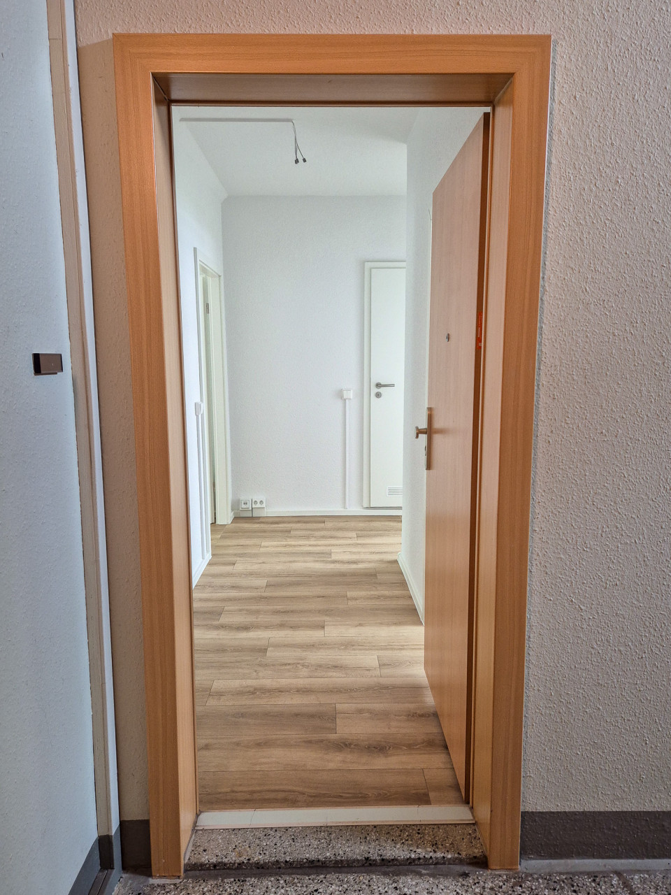 Hallway - 3-room apartment with balcony and bathtub on the 1st floor