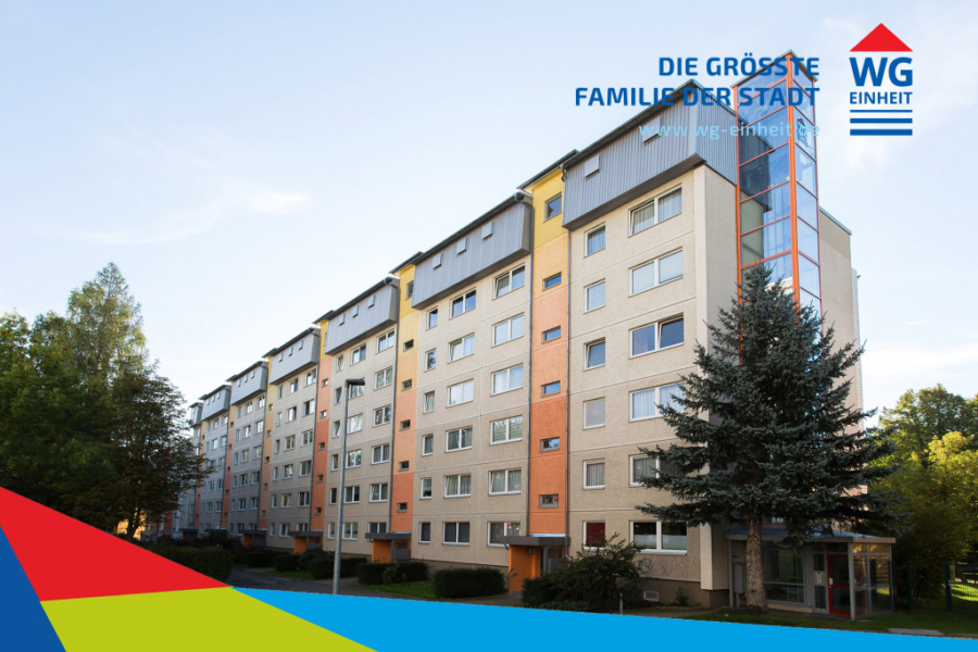 Cover picture - 3-room apartment with balcony and bathtub on the 1st floor