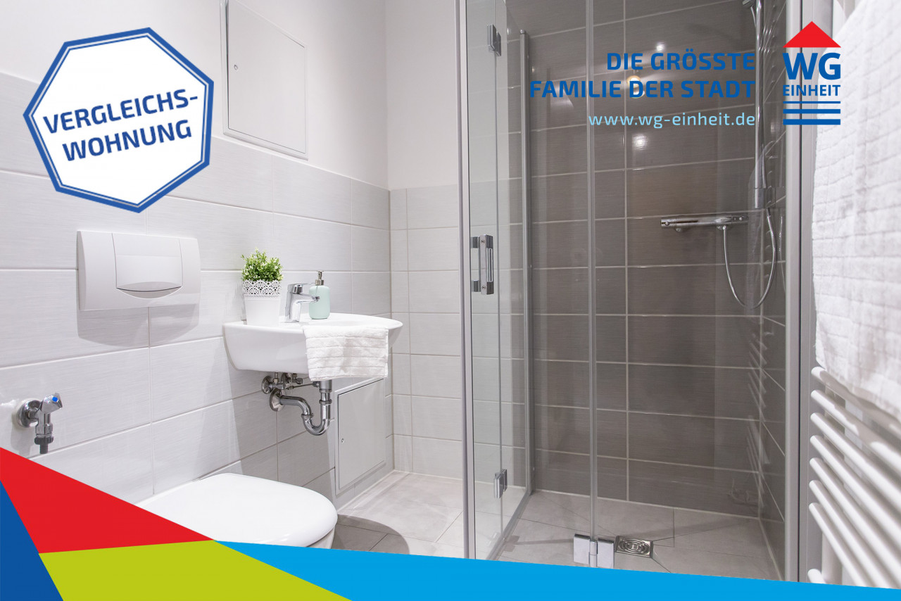 Beispiel Badezimmer mit Dusche - Ihr INDIVIDUELLER 4-Raum-Wohntraum!