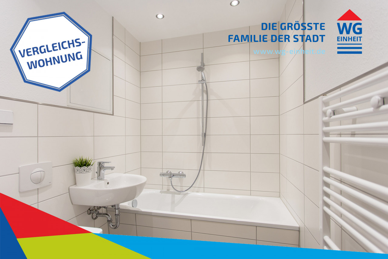 Beispiel Badezimmer mit Wanne - Ihr INDIVIDUELLER 4-Raum-Wohntraum!
