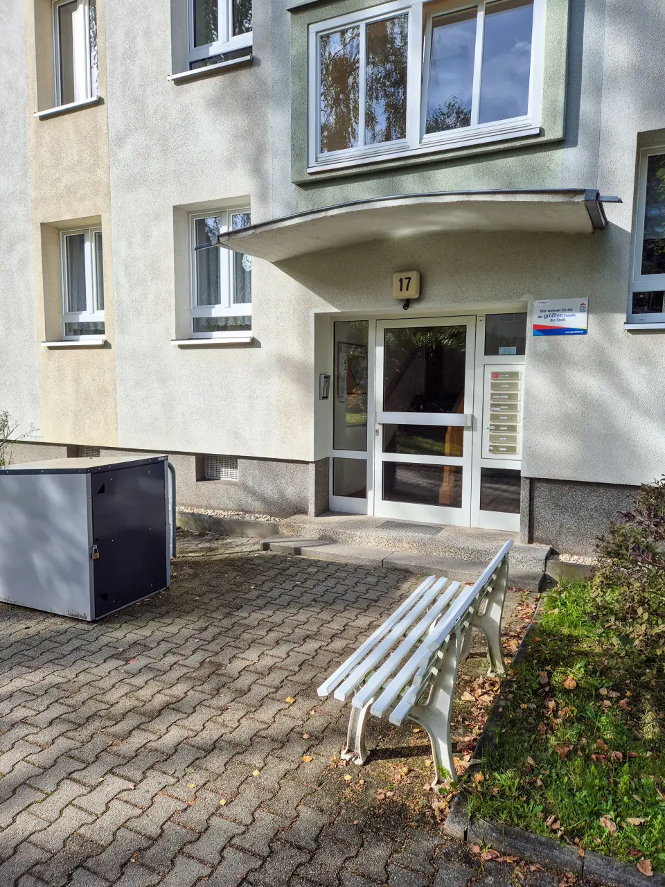 Hauseingang - Hier werden Sie sich wohlfühlen!
