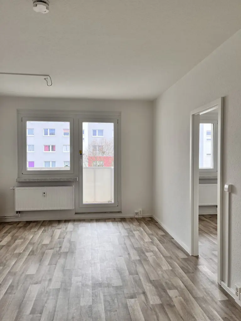 Titelbild - FRISCH RENOVIERT! 2 Zimmer, Tageslichtküche und XXL-Balkon