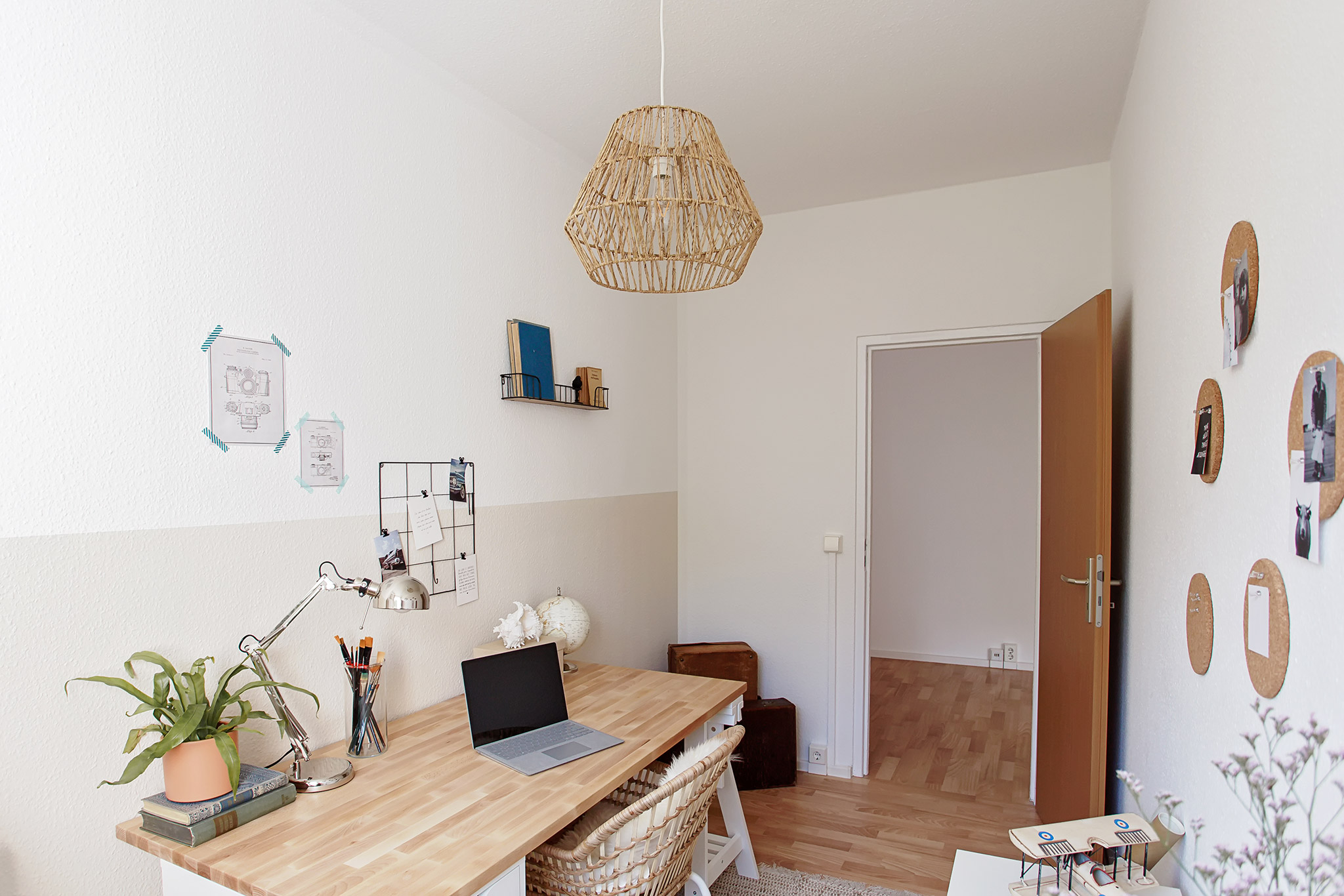 Arbeitszimmer - Sonnige 3-Raumwohnung mit Platz für Individualität