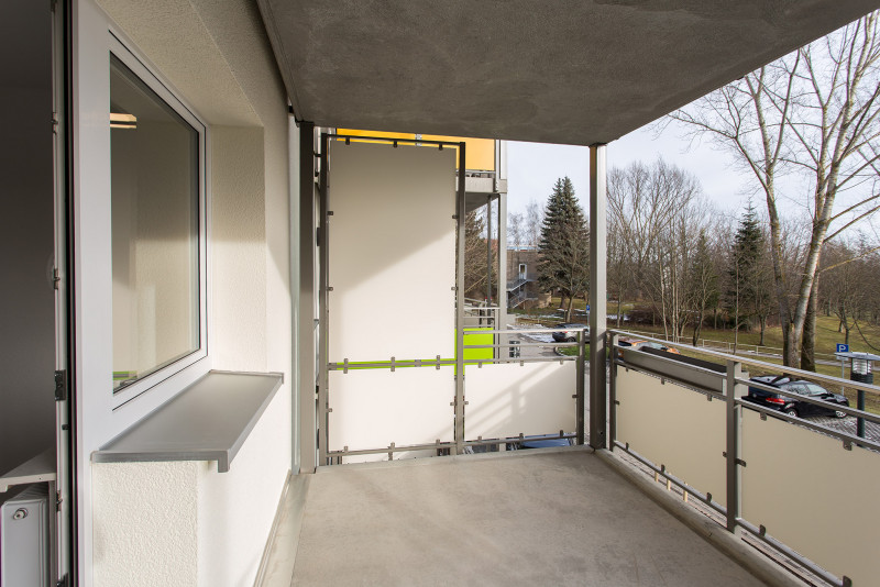 Detailansicht - Barrierefreie 2-Raum Wohnung mit großem Balkon und Aufzug