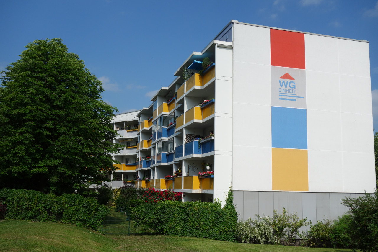 Balkonansicht - XXL-Balkon & frisch renoviert – 2-Raum-Wohnung mit Wohlfühlfaktor