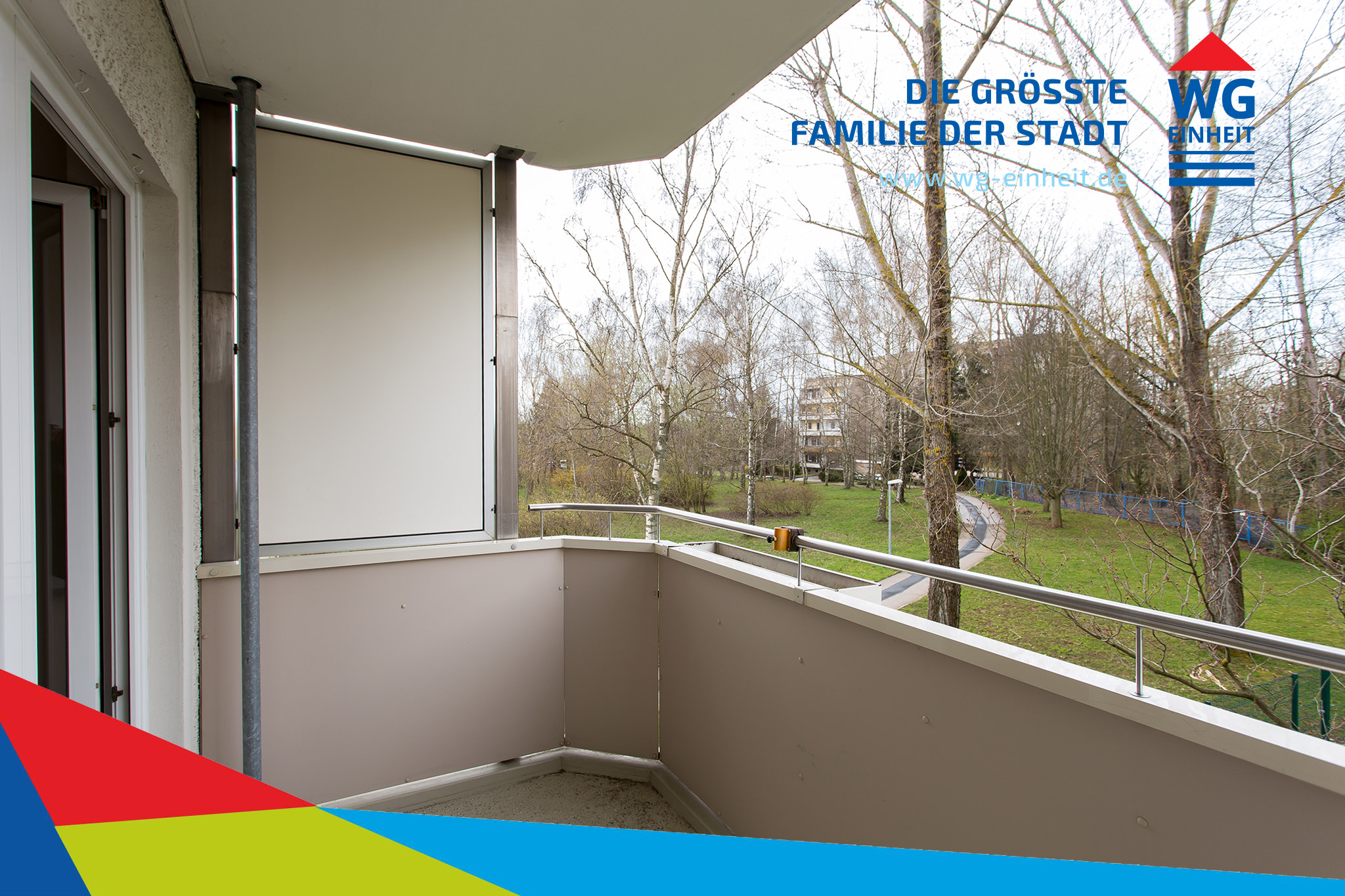 Cover Photo - 2-Room Apartment with Elevator in a Green Setting