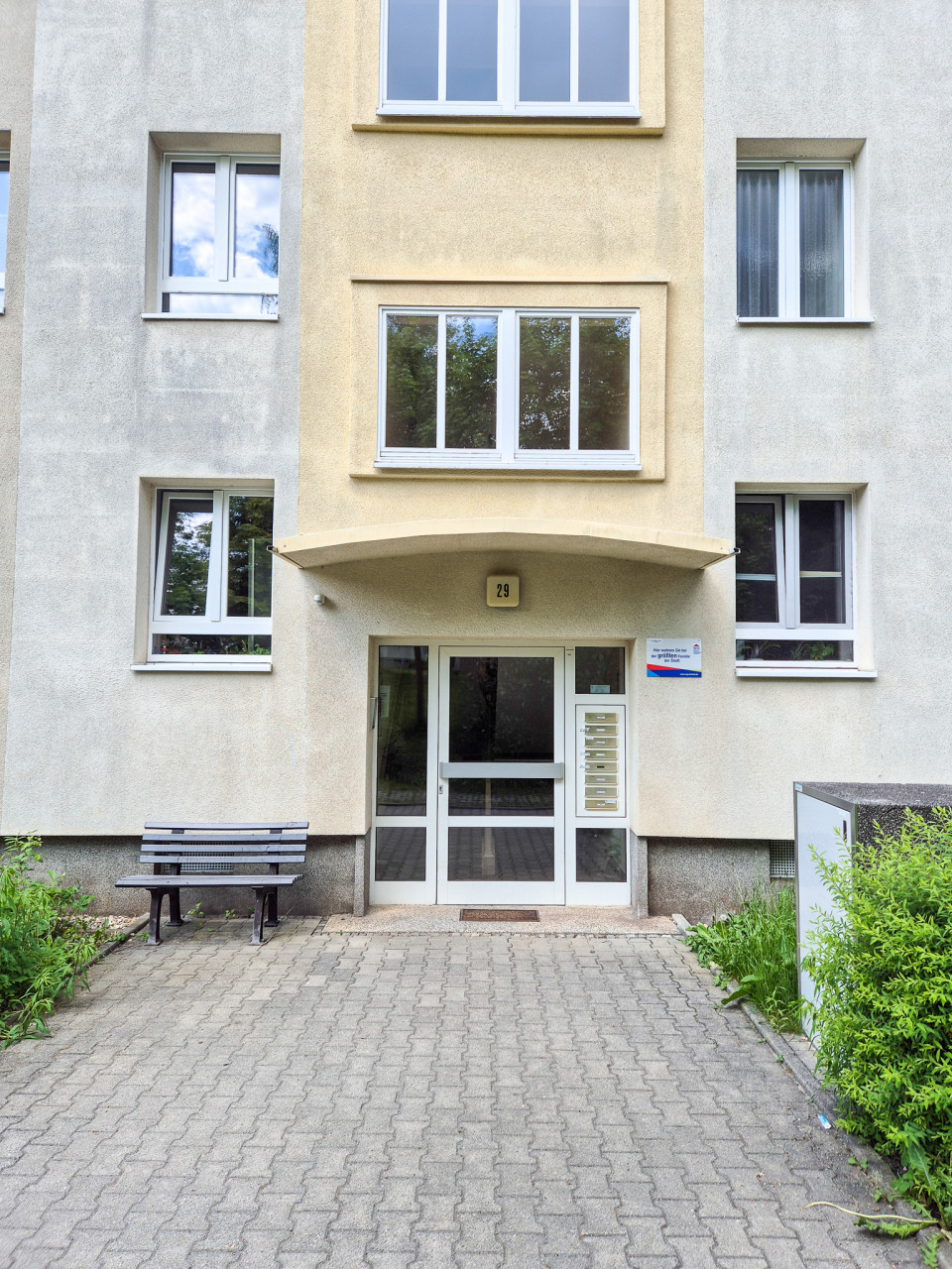 Entrance - Altchemnitz: close to the center and green