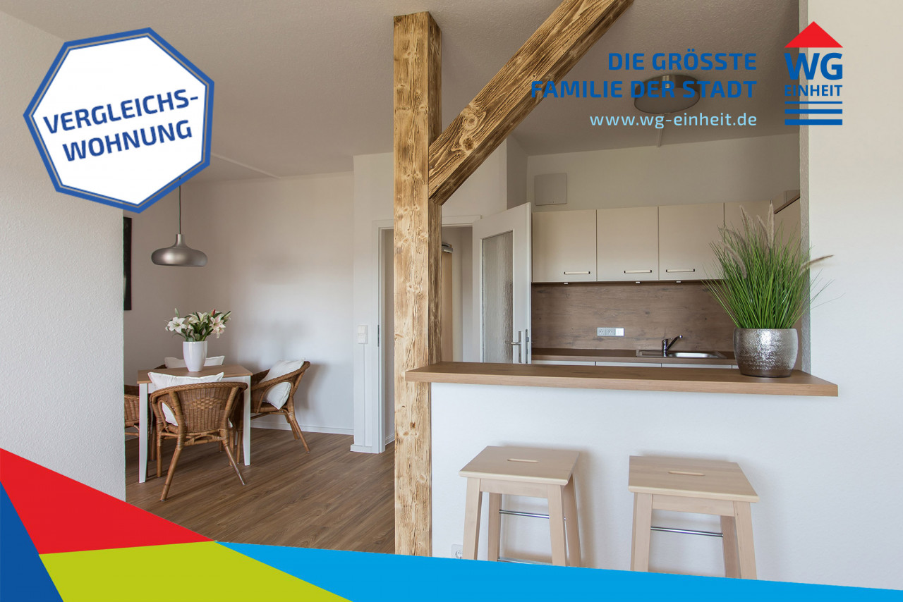 Beispiel offene Küche mit Dachgeschossoptik - WIR BAUEN NACH IHREN WÜNSCHEN!