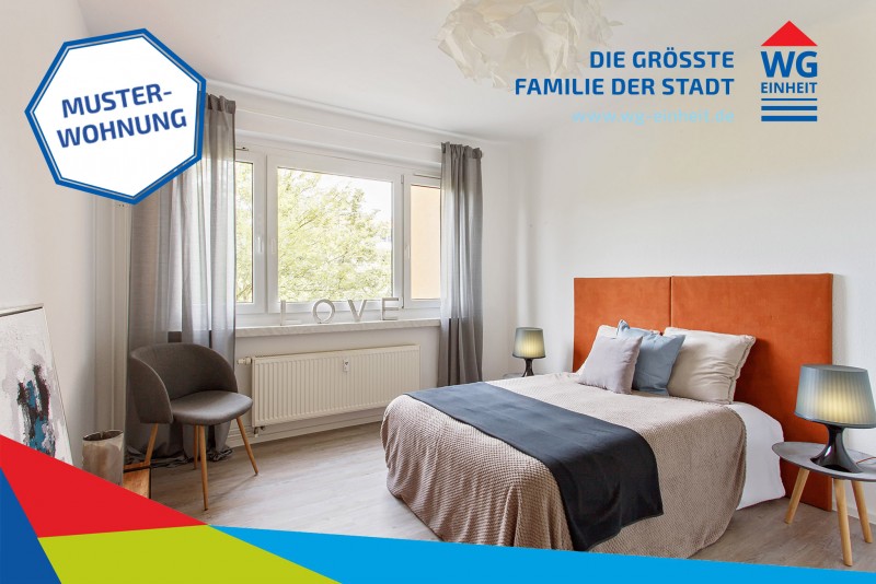 Schlafzimmer Vergleichswohnung - Schöne 3-Zimmer-Wohnung in Markersdorf
