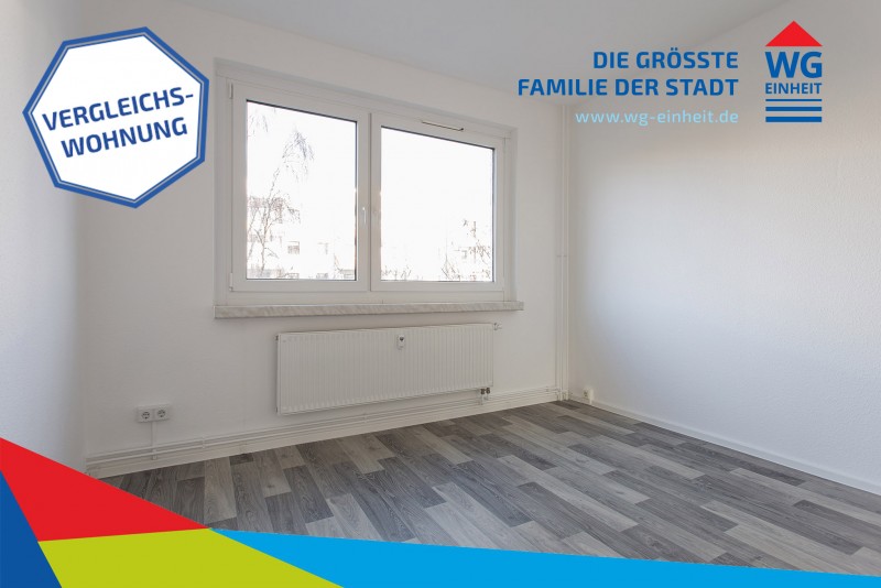 Beispielbild Schlafzimmer - Große 2-Raum-Wohnung frei!