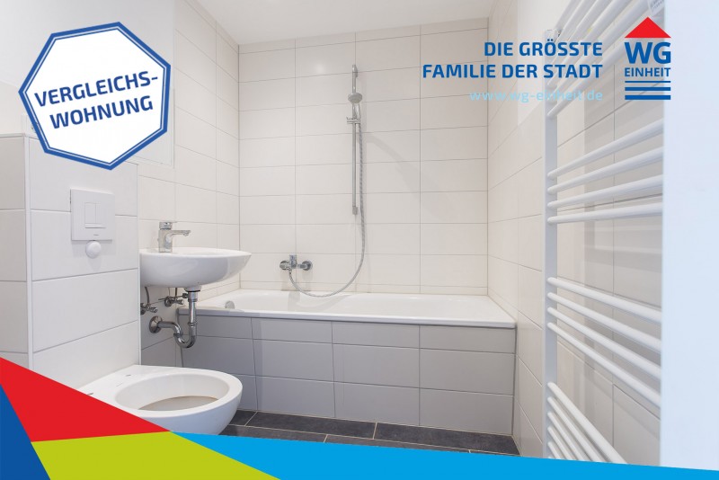 Beispielbild Badezimmer - Große 2-Raum-Wohnung frei!
