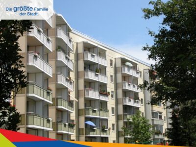 ***NEW*** Spacious 3-room apartment in Hutholz above the rooftops of the city, Friedrich-Viertel-Str. 90, 09123 Chemnitz