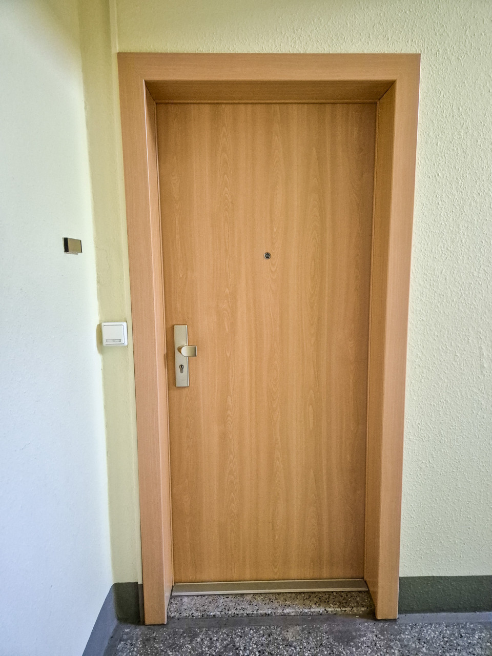 Wohnungstür - 2-Raum-Whg. mit Erzgebirgsblick