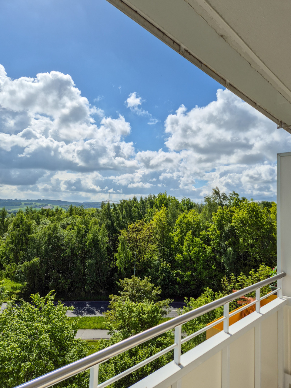 Balkon - 2-Raum-Whg. mit Erzgebirgsblick