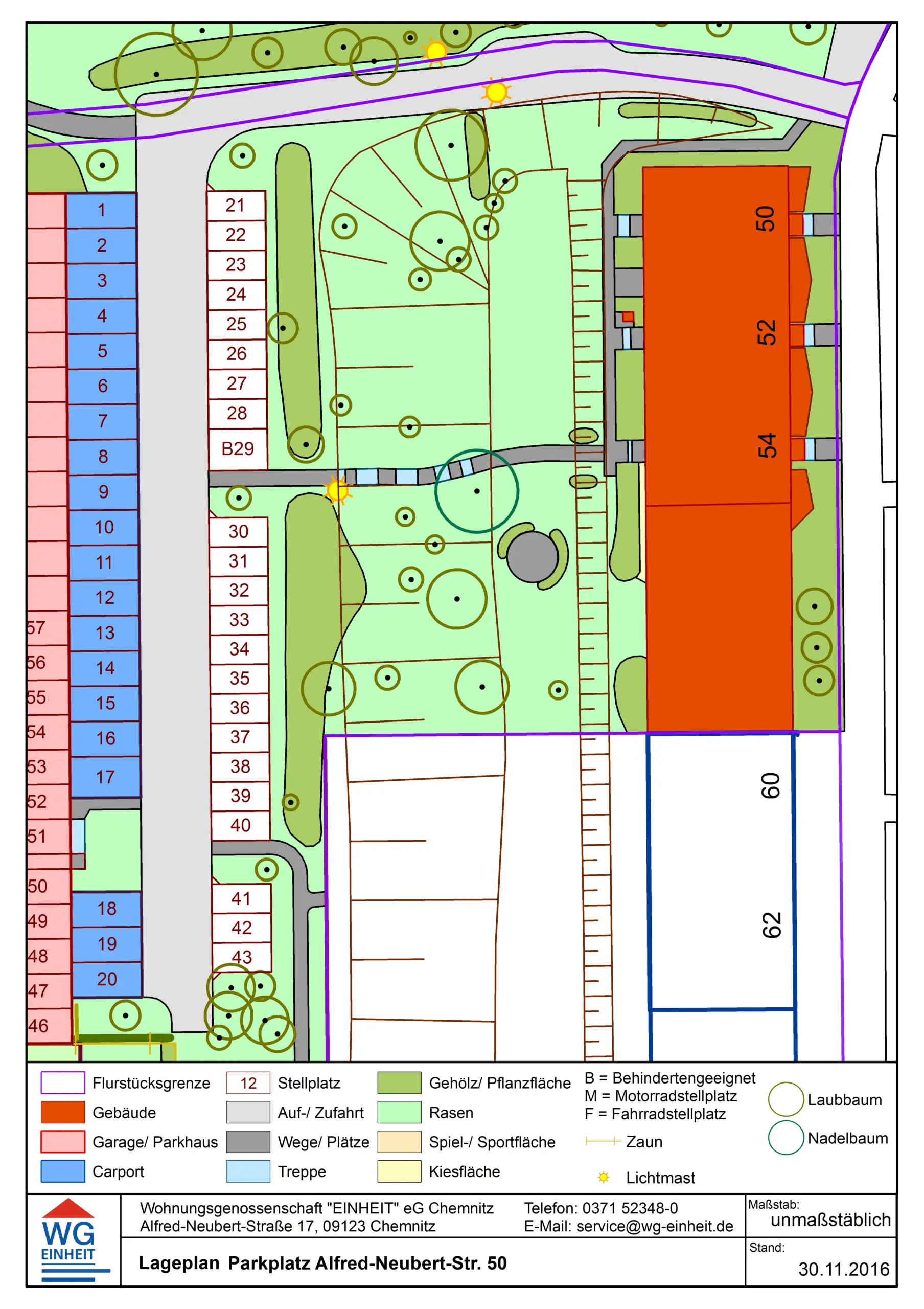Floor Plan - Parking Space at Alfred-Neubert-Straße 50